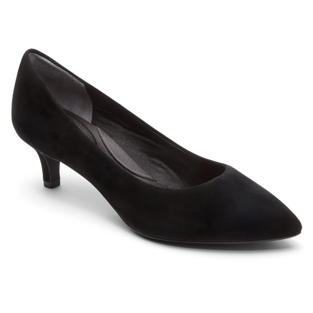 Rockport Womens Pumps Black - Total Motion Kalila - UK 754-XQBNDI